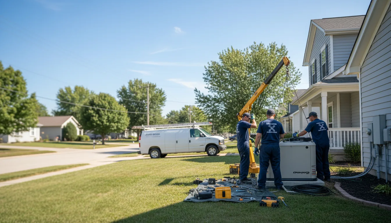Generator Installation in North Zulch, TX near me